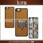 Maple Shape PU Back Hard Case for Iphone 6s