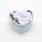 Yelllow Heart shape scented candle in tin box