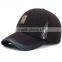 winter hat cap warm Thickened cotton pu leather baseball cap