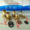 DN15,20,25mm brass fitting water meter,2 nuts+ 2 connectors