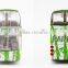 Hot selling new 7.5'' diecast bus models with sound and light for kids