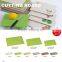 square homeware hotsale fibre power made eco friendly kitchenware cutting board