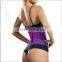Latex waist trainer belt with 9pcs skeletons