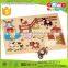 WEP014 New Puzzle Toy Farm Animal Puzzle Toy
