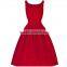 sleeveless pleated dress candy color dresses princess dresses
