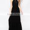 spaghetti strap long bottom women dress loose women dress OEM service