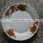 hot! ceramic decorate dinner plate with custom design for gifts