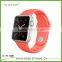 Shengo Newest Hot Selling Soft Silicone Watch Strap for Apple iWatch with Adapter 38 42mm