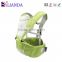 Multifunctional front and back cotton carrier,Ergonomic design hipseat belt for kids,100% Oranic Cotton baby safety car seat