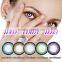 Carnival party colored contact lenses 14.5 mm diameter 0.13 mm slim wholesale eye contact lenses with power or plano