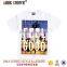 Hot Sale T Shirt Short Sleeve With Custom Logo With Round Collar