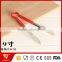 Fashional Kitcen Food Serving Tong with Red Plastic Handle