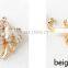 Fashion Rhinestone Crystal Wedding Flower Brooch Pin/