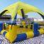 cheap inflatable pool with tent cover hamster ball pool