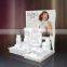 Hot sale eye catching countertop Customized Acrylic cosmetic display showcase with Experienced Factory Made