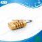 AJF 2015 Hotsale 20mm small metal brass 4 wheel bag number lock