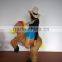 DJ-CO-105 Adult popular Party inflatable horse riding costume