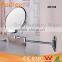 8 Inch Round Double Side Makeup Loupe Mirror Wall Mirror