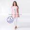 fashion design women maternity clothing, high quality breastfeeding top with embroidered