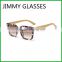 JMP648 Designer Gradient Lens Plastic Frame Sunglasses Bamboo