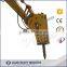 yantai jisan hydraulic road breaker, rock breaker, quartering hammer with 165mm chisel