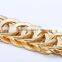 Women new fashion style gold rose gold Chain Stainless Steel statement Necklace