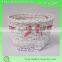 3 set mini round wilow basket for garden with liner