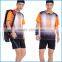 2015 hot sale sublimated badminton jerseys and new design short man badminton jerseys