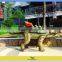 Animatronic dinosaur rides amusement park rides