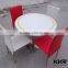 Customized Designs Solid Surface Restaurant Dining Table