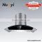 Cooking equipment 3 layer Aluminum filter kitchen exhaust slim range hood prices