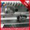 C45 steel industrial helical gear rack for CNC machine