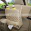 Custom High Quality Jute Car Back Seat Hanging Storage Bag or Car Back Seat Organizer