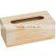 Bamboo wooden Car refillable decorate tissue box