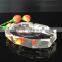 business gift crystal blank glass ashtray custom