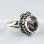 Oriental !! Amethyst 925 Sterling Silver Ring, Wholesale Silver Jewellery, 925 Silver Jewellery