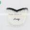 Hot Sell Goat Hair Flat Wooden Handle Compact Blusher Brush