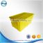 plastic yellow Good quality new PP material Stacking nestable box