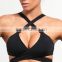New Custom Hot Sexy Fashion Yoga Ladies Sublimation Printed fitness wear women's plain sport yoga bra