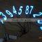 High quality&High luminance EL light Aeabic numeral No.6