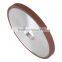 Hard Steel Diamond Coated Grinding Wheel 125mm Diameter for Carbide
