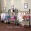 Free Standing Metal Cloth Display Racks and Stands for Garment Shop