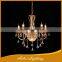 Vintage Crystal Lamp, Luxury Delicate 6 Lights Crystal Chandelier with Diamond Drops