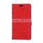 Fancy cartoon design leather case for Alcatel pixi 3