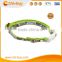 Adjustable Neck Size 25~40cm Sea Turtle Printing Nylon Pet Dog Collar Green Color, Free Shipping on 49usd order