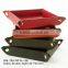 Factory direct hot new products for 2015  china wholesale leather tray