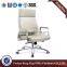 High back elegant executive office furniture white leather office chair(HX-5D059)