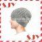 Super Soft & Warm Velour Lined Men's Wool Blend Knit Beanie Hat