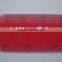 custom logo printed 30cm plastic ruler/PVC soft ruler/flexible ruler