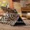 PU Leopard design case for iPad 5, pu leather cover case for iPad Air tablet,tablet pc cases